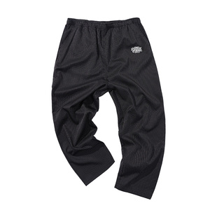 核爆炸西海岸奇卡诺匪帮嘻哈黑色条纹阿美咔叽复古宽松大码休闲裤