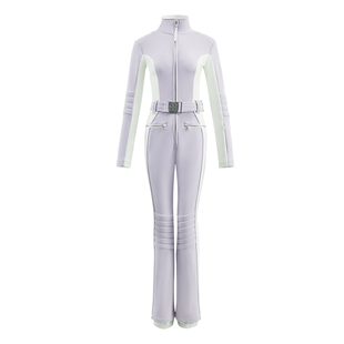 VECVEC女款滑雪服双板连体专业滑雪装备保暖透气百搭滑雪套装时尚