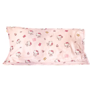 Kitty小蛋糕儿童枕巾纯棉a类六层全棉纱布可固定成人枕头巾可爱