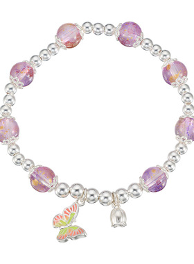 顺庆银楼足银999紫翎手串