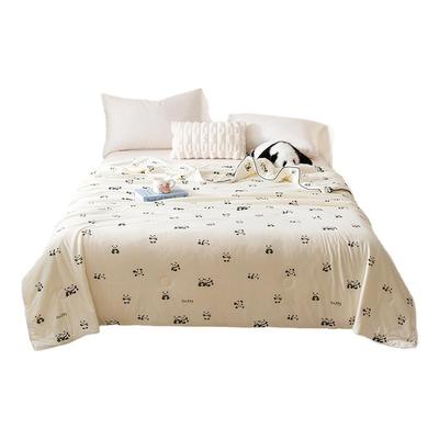 自然醒夏季薄夏凉被可机水洗夏被