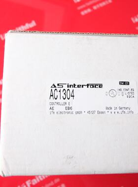 议价IFM AC1304 易福门全新AS-I模块 ControllerE 2Mstr 1RS232C