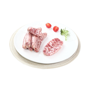 台湾士林大香肠烤肠台式纯肉腊肠烧烤夜市商用批发肠新鲜猪肉肉肠