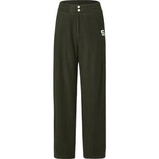 SKYHAND运动裤女秋冬加绒加厚高腰摇粒绒卫裤长裤宽松休闲裤子