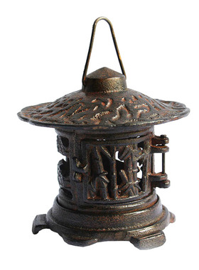 复古做旧风灯笼民宿防锈铸铁摆件