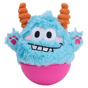 QZee萌蛋不倒翁狗玩具QMONSTER大型发声磨牙球小中大型犬儿童耐咬