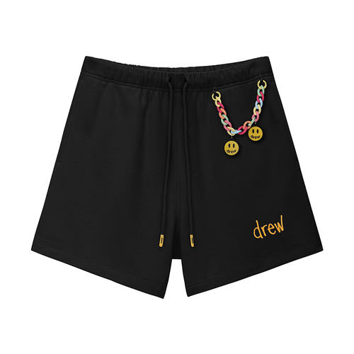 drew house 拉绒短裤男款五分夏薄款裤子宽松运动2026新款休闲潮