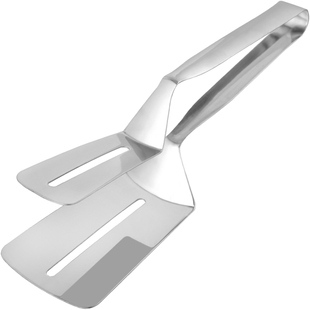 吉度304不锈钢牛排专用夹子加厚家用食物煎牛扒铲子面包烧烤肉夹