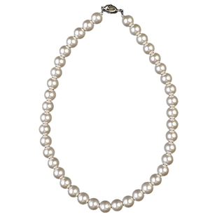 长期主义!赵露思同款施家珍珠项链轻奢高级感锁骨链元宝扣毛衣链