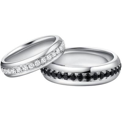 DR爱意环绕结婚对戒情侣