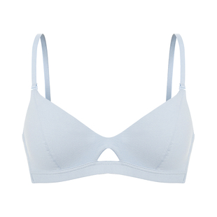 内衣女薄款小胸文胸无钢圈aa杯平胸显胸小女士法式三角杯bra少女