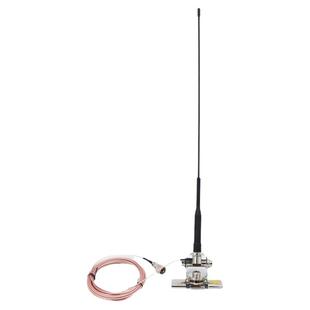 车台天线套装夹边苗子馈线吸盘电台增强信号无线电车载对讲机配件