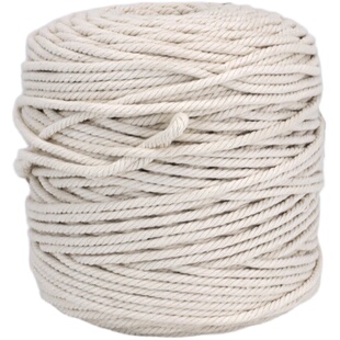 手工diy耐磨棉线绳编织挂毯捆绑包粽子线装饰细绳子粗棉绳带材料