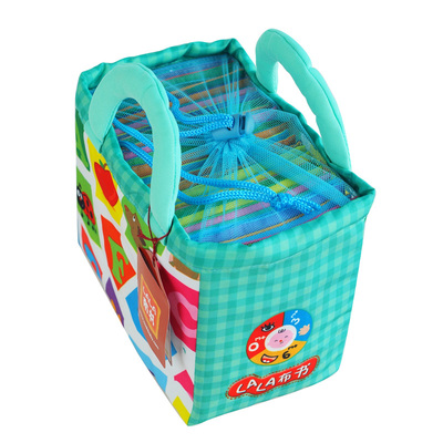 拉拉布书可咬水洗早教中英学习