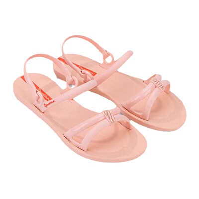 巴西正品露趾平底凉鞋果冻鞋