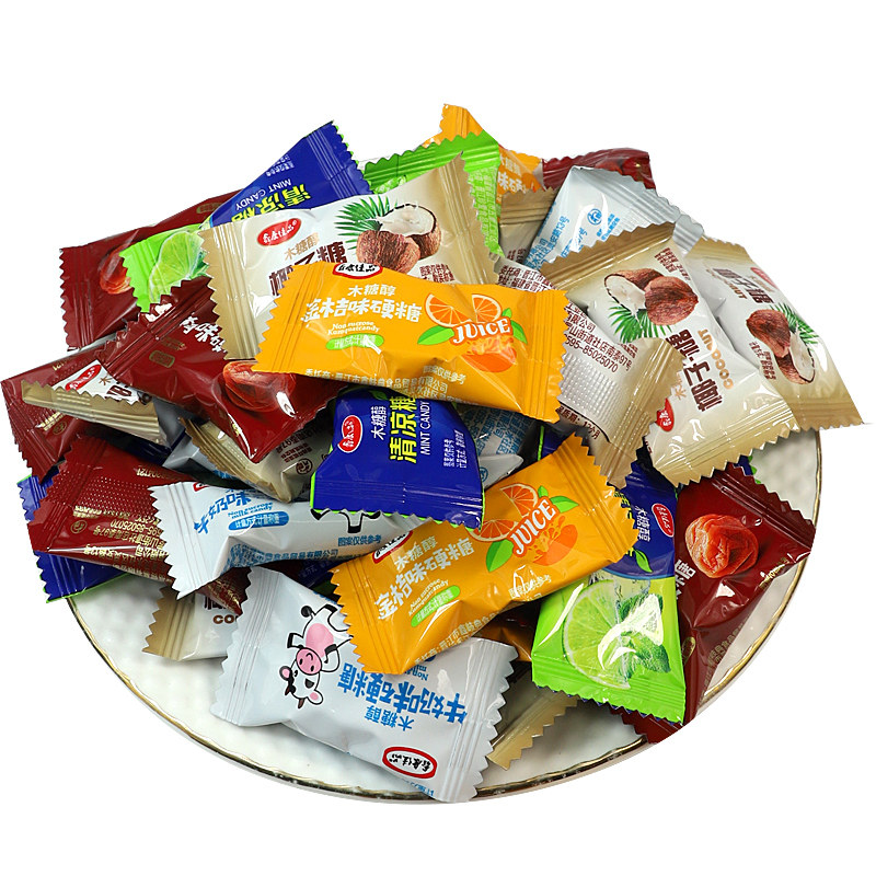 鑫康佳品木糖醇散装硬糖500g