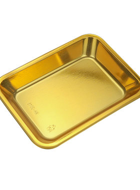 一次性金色托盘平底水果打包盒