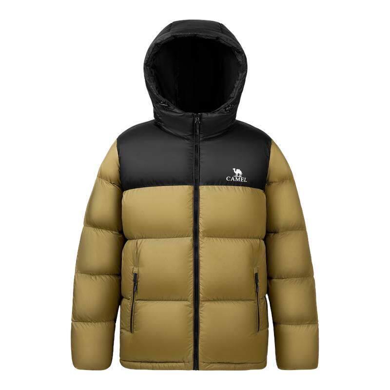 【男女同款】骆驼火山羽绒服短款