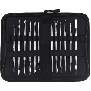 精钢泥塑工具精雕油泥Sculpey美国土手办模型雕塑不锈钢泥塑刻刀