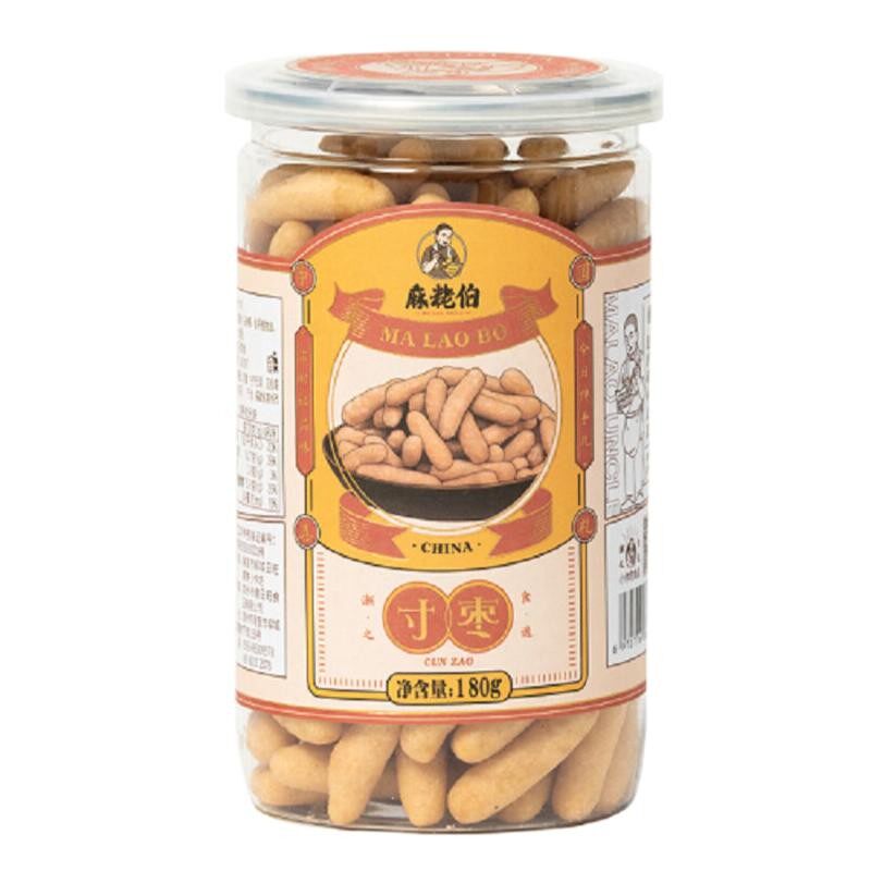 麻粩伯网红零食福建闽南特产寸枣传统手工茶点江米条休闲小吃京果