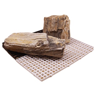 鱼缸盖板防跳网板黑白色网格板隔断板防爆隔离网隔板底滤板水族箱