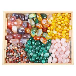 南京雨花石原石天然清仓五彩小花石头子多肉铺面盆栽鱼缸鹅卵石