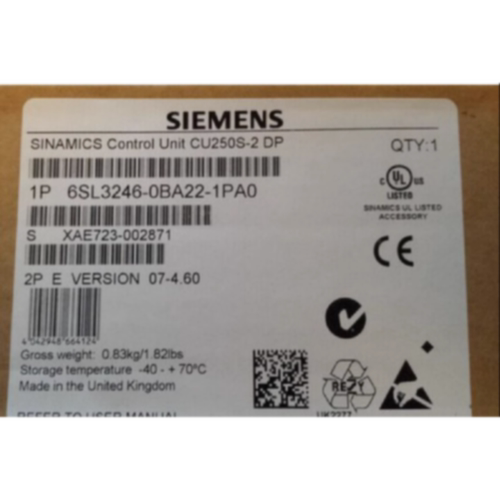 议价6SL32460BA221PA0西门子原装G120控制单元6SL3246-OBA22-1PA0