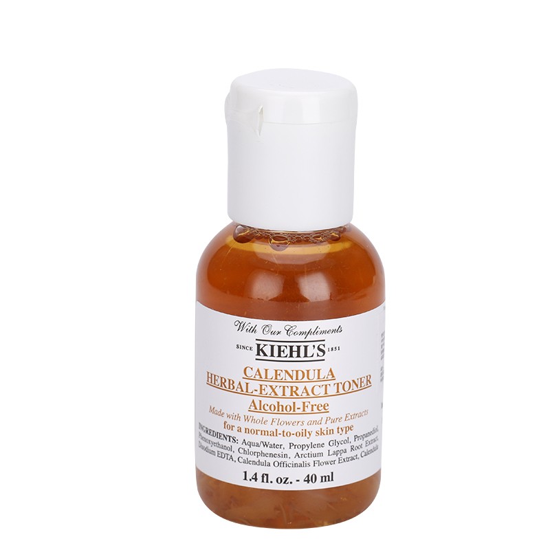 适合夏日！Kiehl's科颜氏金盏花植物精华爽肤水40ml中样 2个包邮