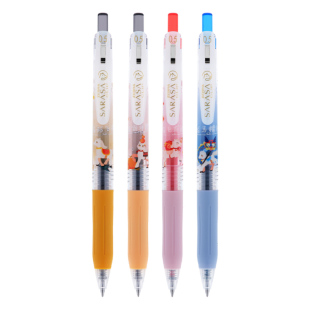 【马年限定】日本zebra斑马官方旗舰店JJ15马年限定款中性笔黑色按动式圆珠笔顺滑刷题笔芯学生签字笔