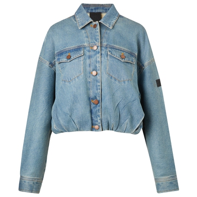 VVNKJANEPLUS短款牛仔夹克外套