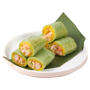 佶隆金沙红米肠半成品广式早茶广东鲜虾虾仁干蒸虾饺预制菜港式