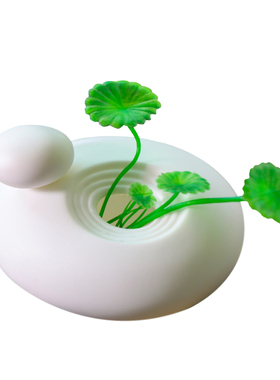 禅意无相茶室桌面陶瓷摆件