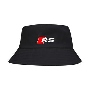 可定制奥迪汽车性能RS改装车迷4S店员渔夫帽男女盆帽子防晒遮阳帽