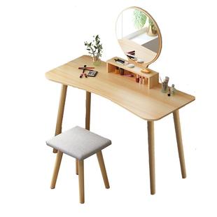 梳妆台卧室小户型简约现代80cm化妆桌 ins风网红北欧化妆台经济型