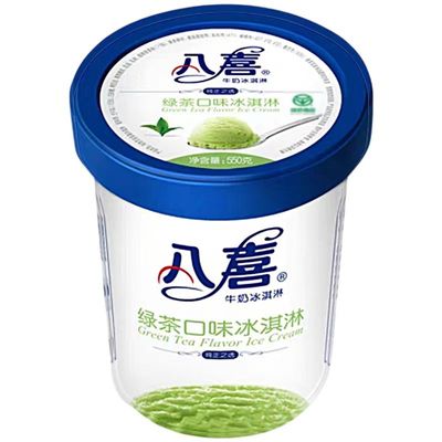 大八喜绿茶口味冰淇淋550g*1杯