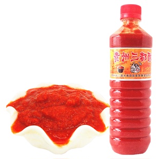 贵州特产 贵州三都酸600g酸汤鱼调料 酸汤鱼调料 4瓶包邮