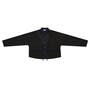 织造司原创明制宋汉元素改良汉服[煦雪]刺绣云肩立领对襟旋裙日常