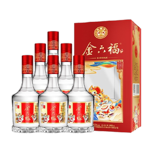 金六福祥福福满园50.8度500ml*6瓶整箱装粮食酒宴请送礼自饮