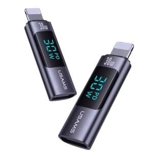 优胜仕typec转苹果接头数显转换头适用苹果17充电线lightning转ctoc接口30w快充iPhone14promax手机16转换器