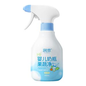 润本奶瓶清洁剂婴儿专用洗奶瓶清洗剂宝宝果蔬餐具水果玩具清洗液