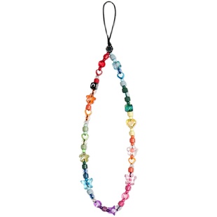 现货casetify彩色串珠挂绳手机链手腕短款背壳挂饰网红ins风创意