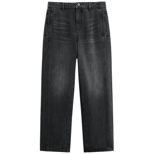 【商场同款】太平鸟男装 2026年春季新款莱赛尔牛仔裤男B1HAG1153