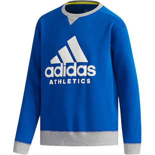 Adidas/阿迪达斯正品当季新款男童B SI FL TC CR卫衣套头衫EC9227