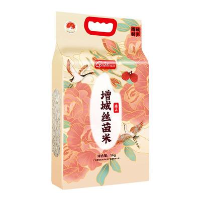挂绿增城丝苗米5kg臻品大米10斤2025年新米家用南方大米长粒香米