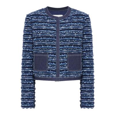 米茜尔粗花呢小香风外套