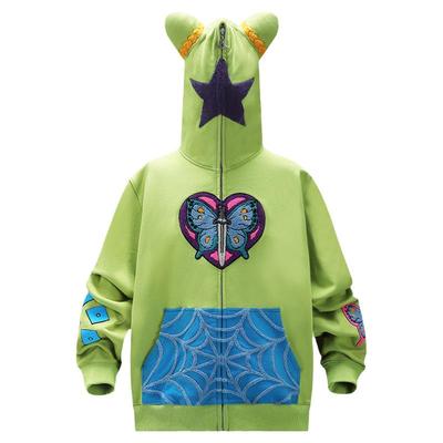 kakazzy外套嘻哈拉链卫衣