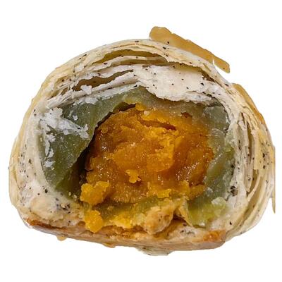 现烤手工蛋黄酥凤梨乌龙茶红豆馅