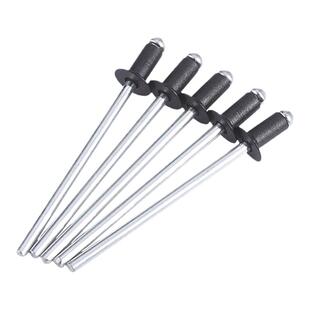 沉头120铆丁开口型烤漆抽芯铆钉平头黑色头铝拉钉沉孔拉柳钉包邮