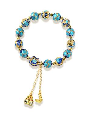 一莲幽梦生肖手链珐琅小众高级感