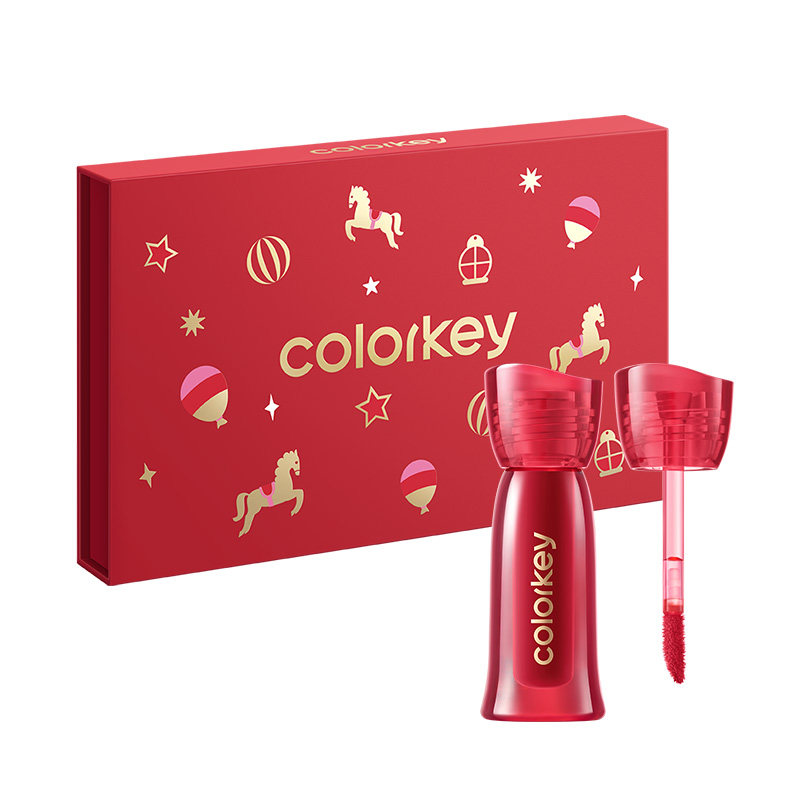 【马年限定】Colorkey珂拉琪迷你唇露礼盒套装唇釉口红送朋友礼物